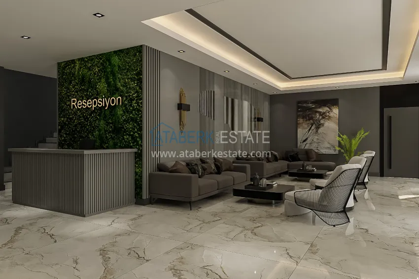 The first project in Alanya with a natural gas system — sales start, Upper Oba district 16