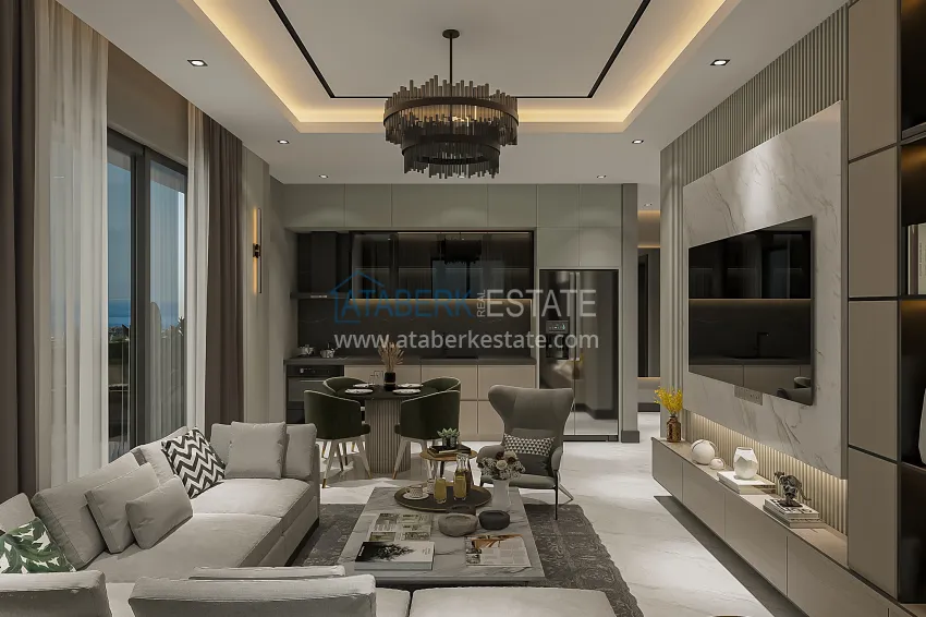 Purchase The first project in Alanya with a natural gas system — sales start, Upper Oba district 24