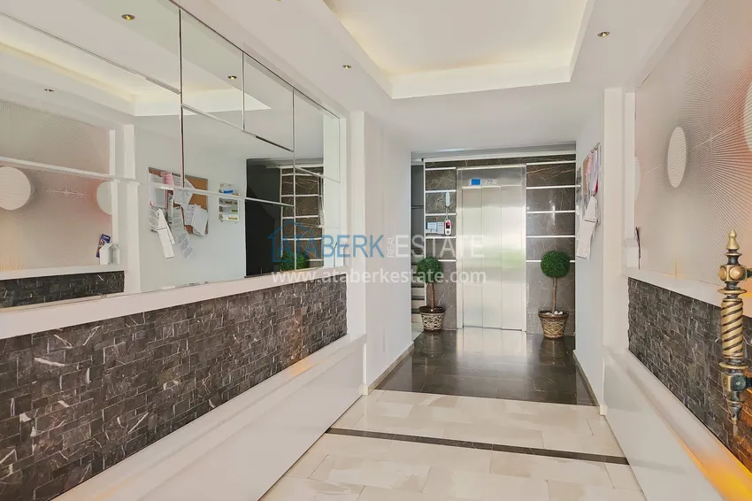 1+1 apartment with furniture and a glazed balcony in Oba, Alanya - 5 minutes from the sea 20 