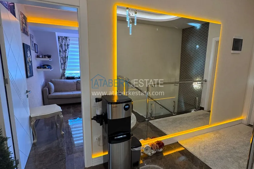 Purchase  4+1 penthouse duplex with furniture in a luxury complex — Mahmutlar, Alanya 21 