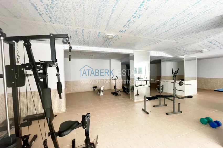 Three-room furnished apartments in Tosmur district, Alanya. Real estate for a residence permit 21 