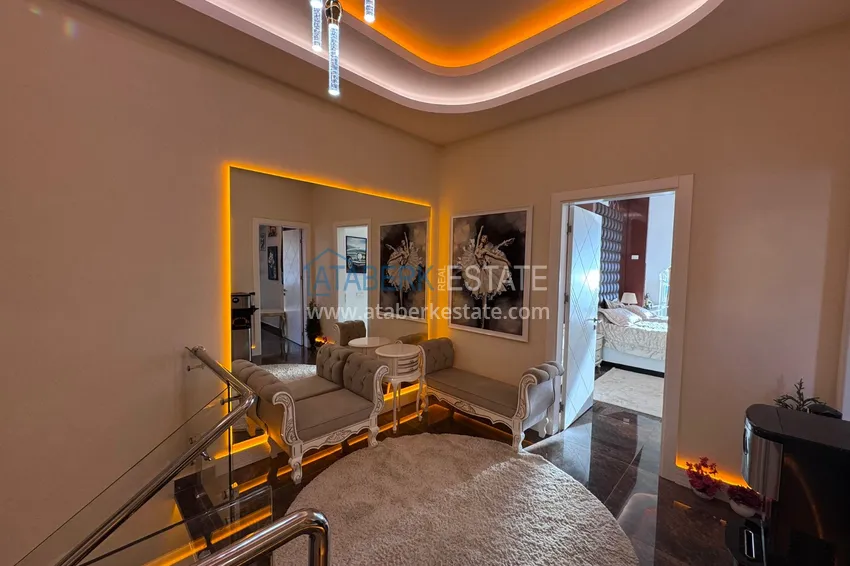 Purchase  4+1 penthouse duplex with furniture in a luxury complex — Mahmutlar, Alanya 22 