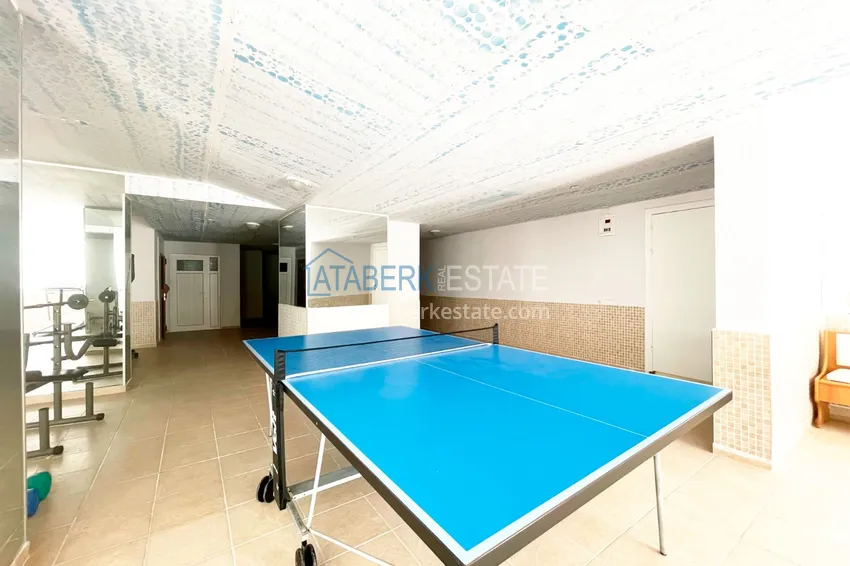 Three-room furnished apartments in Tosmur district, Alanya. Real estate for a residence permit 22 