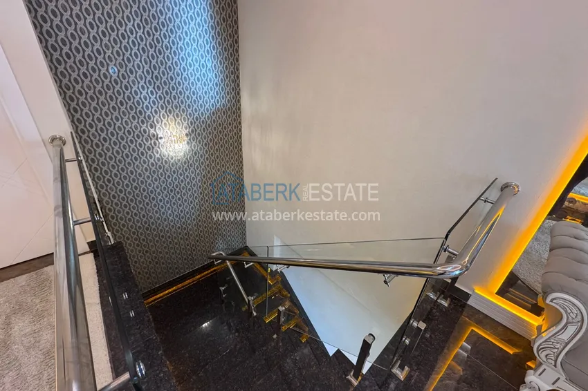 Purchase  4+1 penthouse duplex with furniture in a luxury complex — Mahmutlar, Alanya 23 