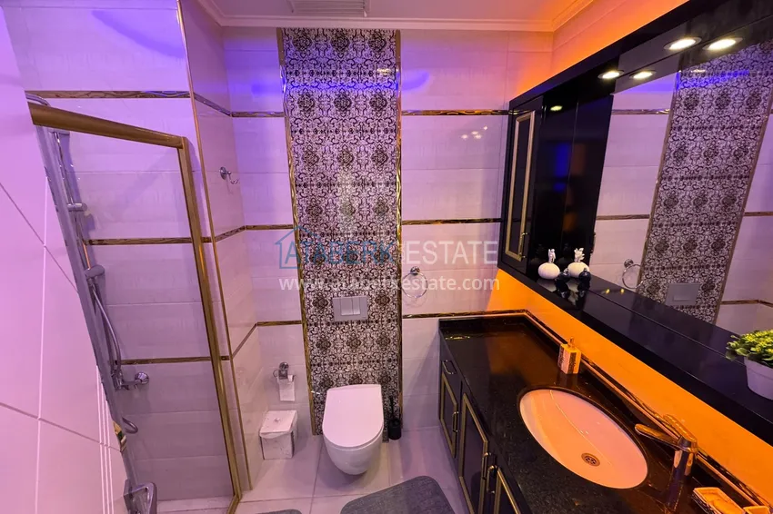 Purchase  4+1 penthouse duplex with furniture in a luxury complex — Mahmutlar, Alanya 24 