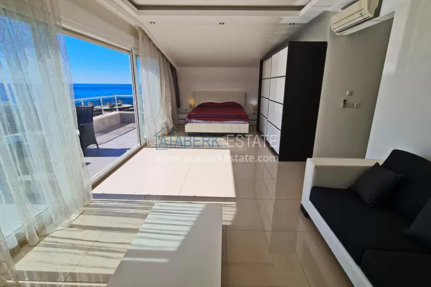 Purchase Furnished panoramic duplex with full sea view - Konakli, Alanya 29 