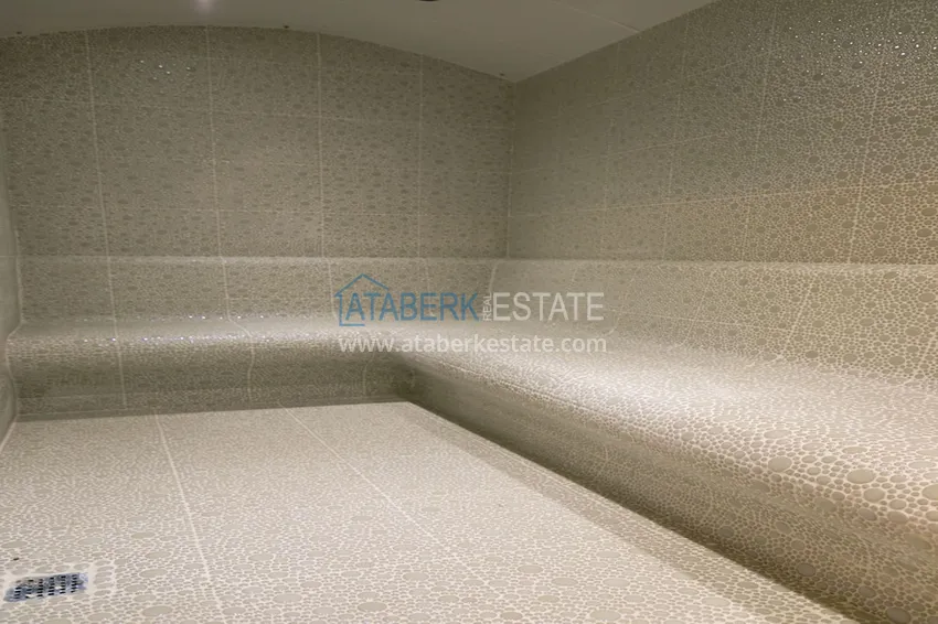 4+1 penthouse duplex with furniture in a luxury complex — Mahmutlar, Alanya 25 