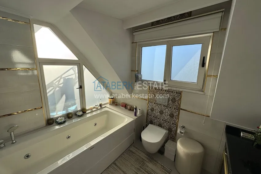 Purchase  4+1 penthouse duplex with furniture in a luxury complex — Mahmutlar, Alanya 27 