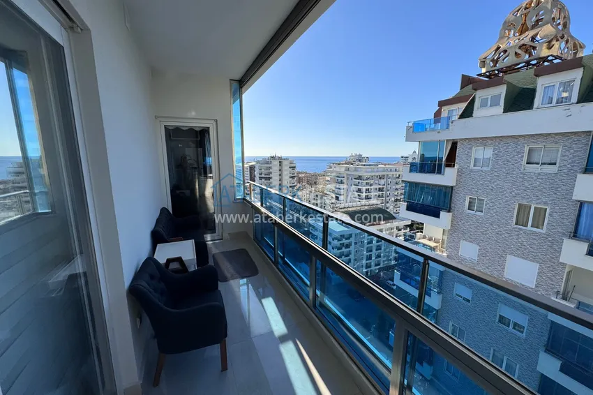 Purchase  4+1 penthouse duplex with furniture in a luxury complex — Mahmutlar, Alanya 30 
