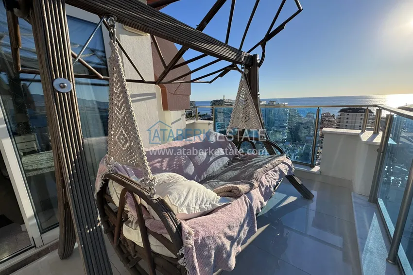 Purchase  4+1 penthouse duplex with furniture in a luxury complex — Mahmutlar, Alanya 33 