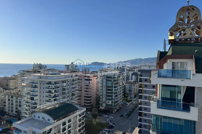 Purchase  4+1 penthouse duplex with furniture in a luxury complex — Mahmutlar, Alanya 36 