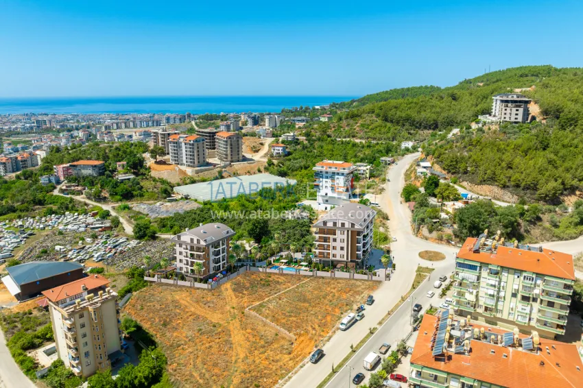 The first project in Alanya with a natural gas system — sales start, Upper Oba district 3