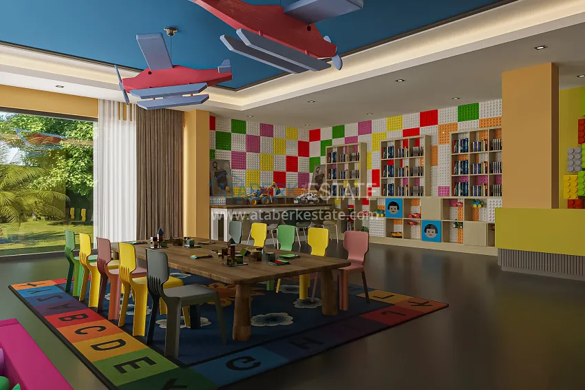 The first project in Alanya with a natural gas system — sales start, Upper Oba district 18