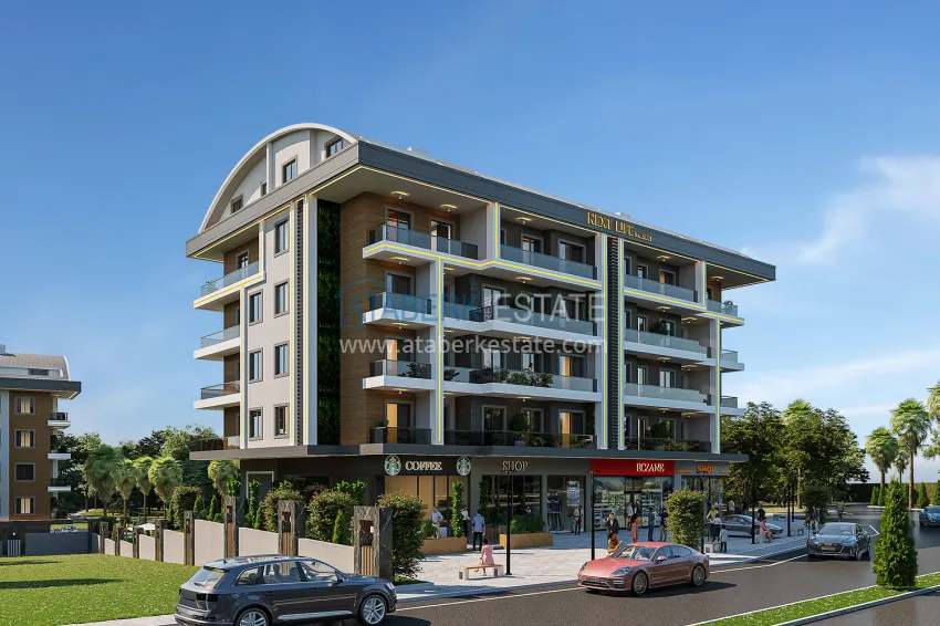 The first project in Alanya with a natural gas system — sales start, Upper Oba district 10