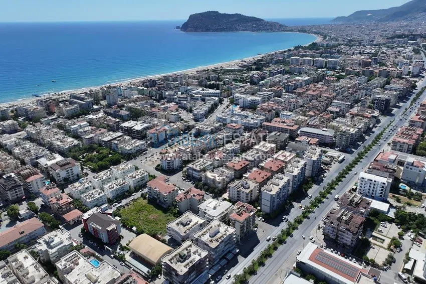 1+1 apartment with furniture and a glazed balcony in Oba, Alanya - 5 minutes from the sea 4 