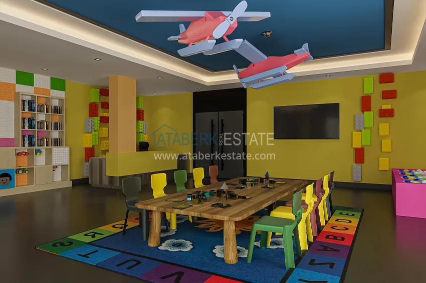 The first project in Alanya with a natural gas system — sales start, Upper Oba district 19