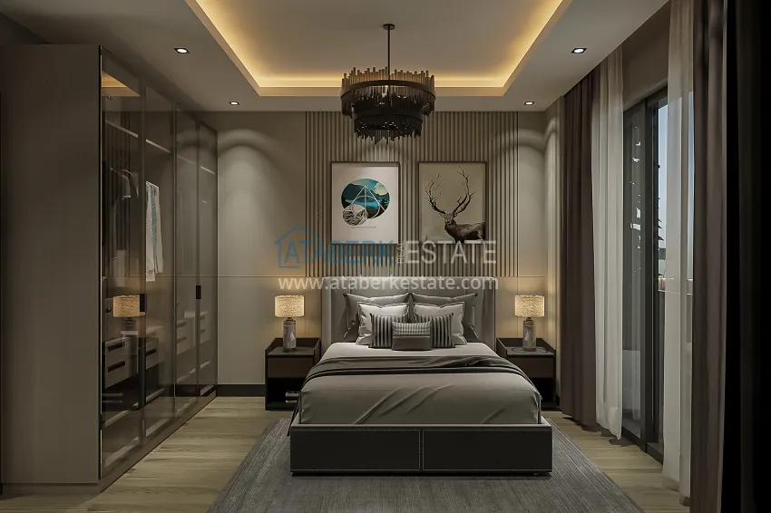 Purchase The first project in Alanya with a natural gas system — sales start, Upper Oba district 27