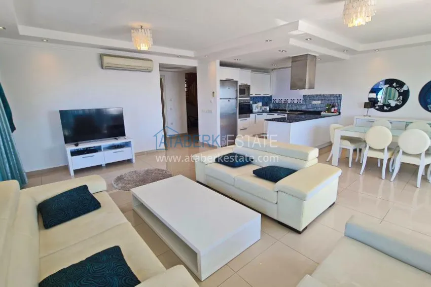 Purchase Furnished panoramic duplex with full sea view - Konakli, Alanya 8 