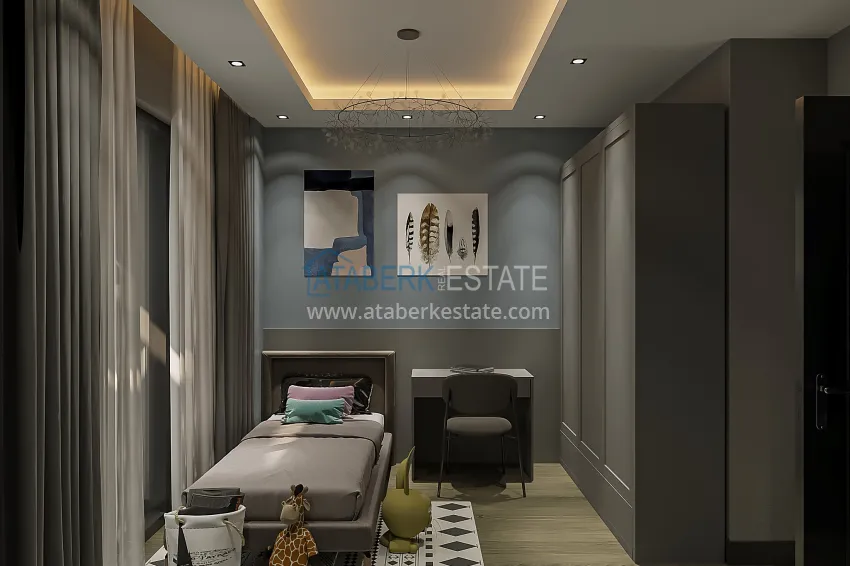 Purchase The first project in Alanya with a natural gas system — sales start, Upper Oba district 29