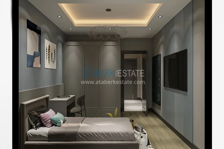 Purchase The first project in Alanya with a natural gas system — sales start, Upper Oba district 30