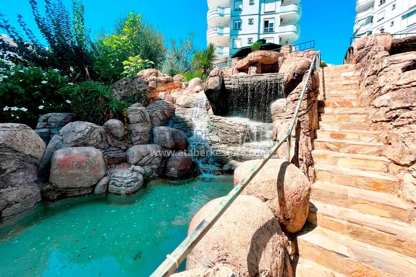 Three-room furnished apartments in Tosmur district, Alanya. Real estate for a residence permit 9 