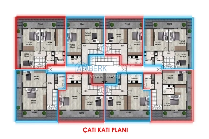 Buy cheap The first project in Alanya with a natural gas system — sales start, Upper Oba district 11