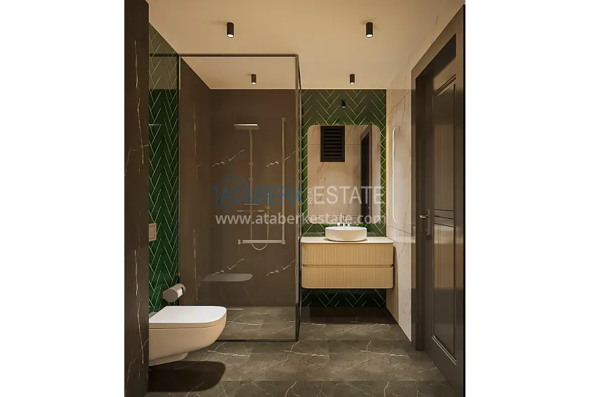 Purchase The first project in Alanya with a natural gas system — sales start, Upper Oba district 12