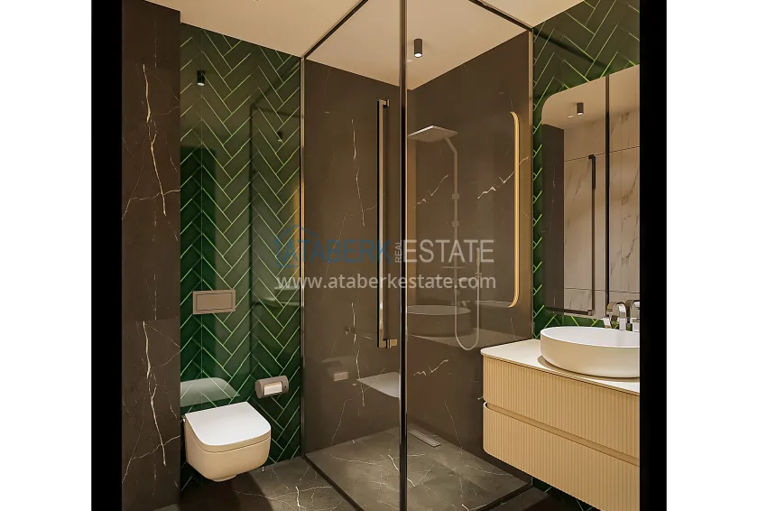 Purchase The first project in Alanya with a natural gas system — sales start, Upper Oba district 13