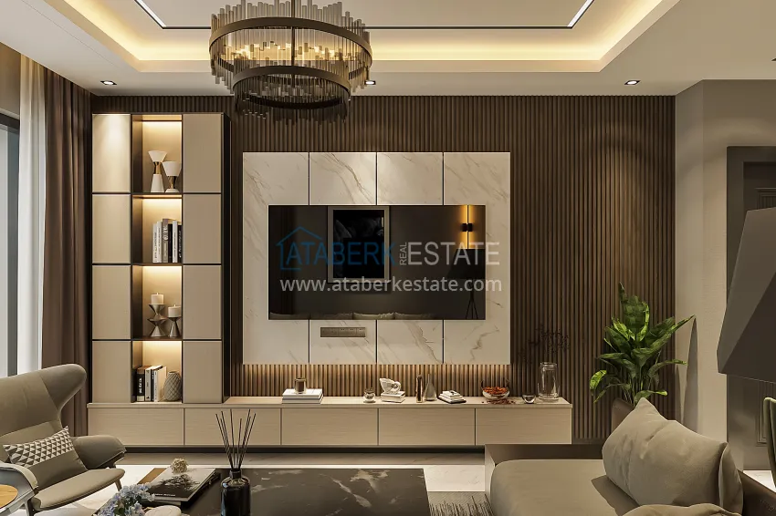 Purchase The first project in Alanya with a natural gas system — sales start, Upper Oba district 2