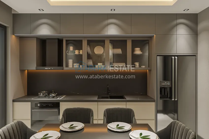 Purchase The first project in Alanya with a natural gas system — sales start, Upper Oba district 5