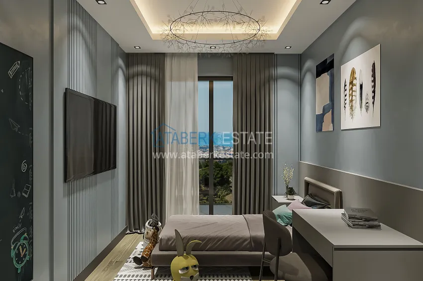 Purchase The first project in Alanya with a natural gas system — sales start, Upper Oba district 6