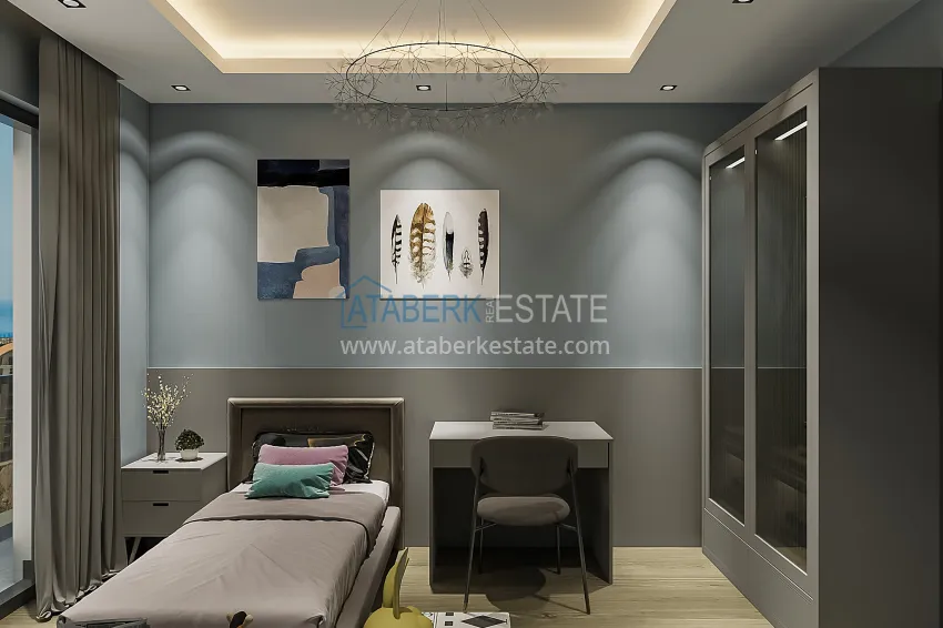 Purchase The first project in Alanya with a natural gas system — sales start, Upper Oba district 7