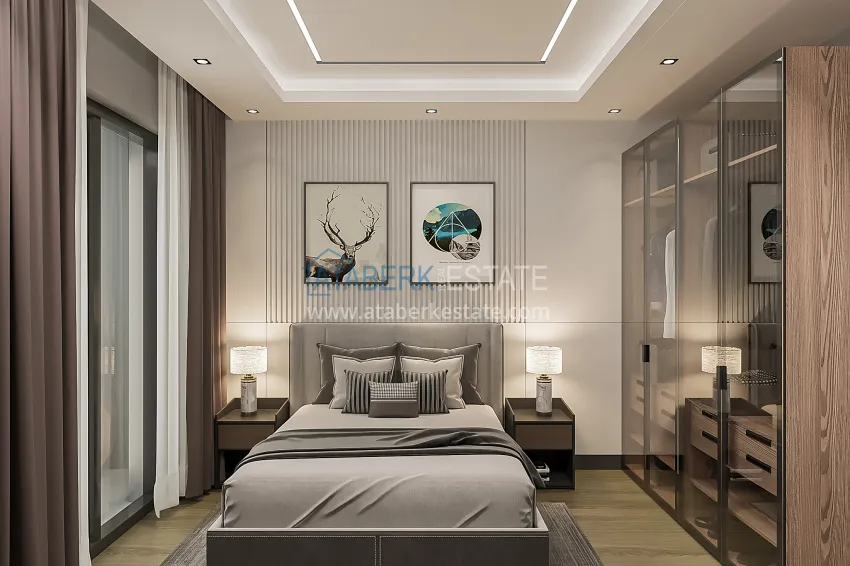 Purchase The first project in Alanya with a natural gas system — sales start, Upper Oba district 8