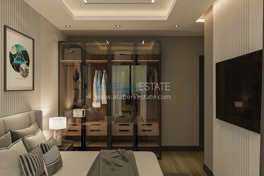 Purchase The first project in Alanya with a natural gas system — sales start, Upper Oba district 9