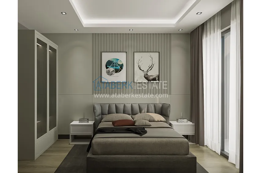 Purchase The first project in Alanya with a natural gas system — sales start, Upper Oba district 18