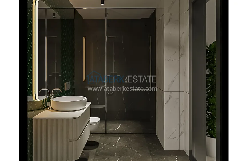 Purchase The first project in Alanya with a natural gas system — sales start, Upper Oba district 19