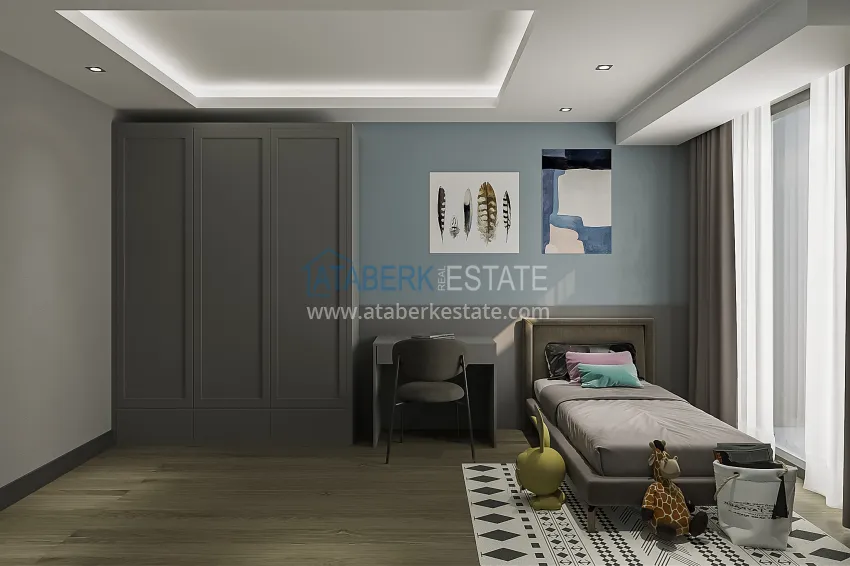 Purchase The first project in Alanya with a natural gas system — sales start, Upper Oba district 22