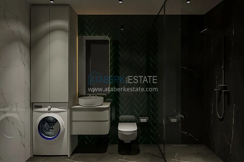 Purchase The first project in Alanya with a natural gas system — sales start, Upper Oba district 23