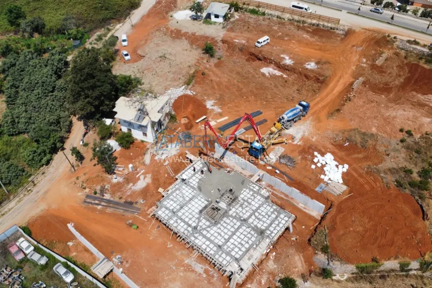 Photo - The first project in Alanya with a natural gas system — sales start, Upper Oba district 6