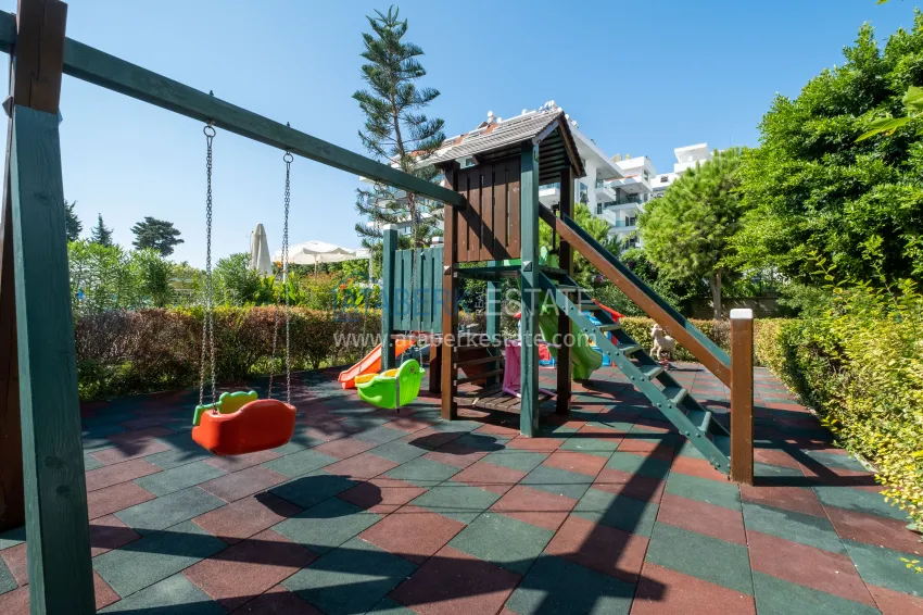 2+1 apartment with furniture and sea views in the Kestel area - the first coastal one, suitable for citizenship 10 