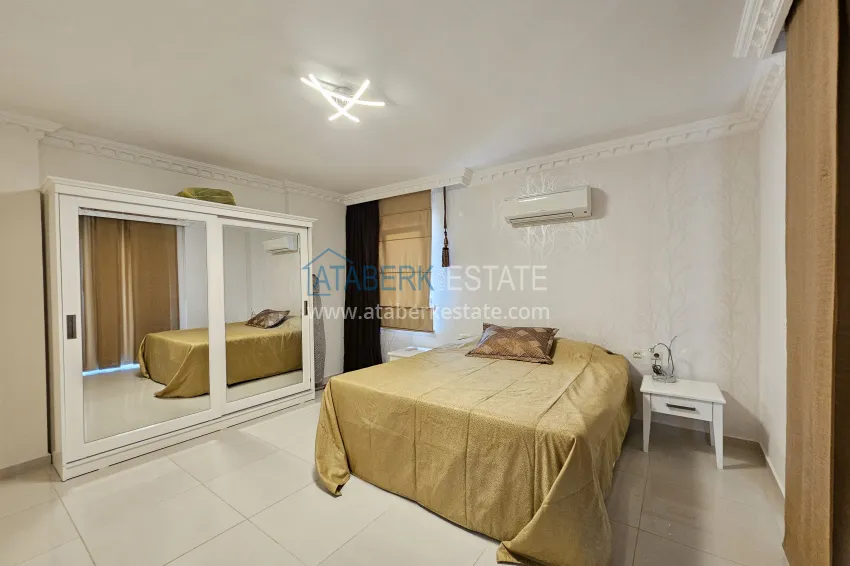 Purchase 2+1 apartment with furniture and sea views in the Kestel area - the first coastal one, suitable for citizenship 15 