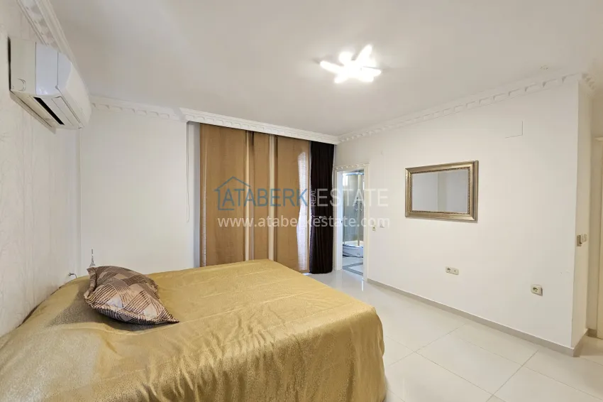 Purchase 2+1 apartment with furniture and sea views in the Kestel area - the first coastal one, suitable for citizenship 16 