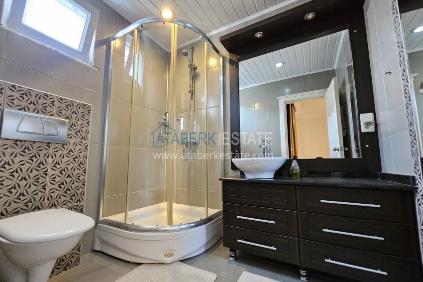 Purchase 2+1 apartment with furniture and sea views in the Kestel area - the first coastal one, suitable for citizenship 17 