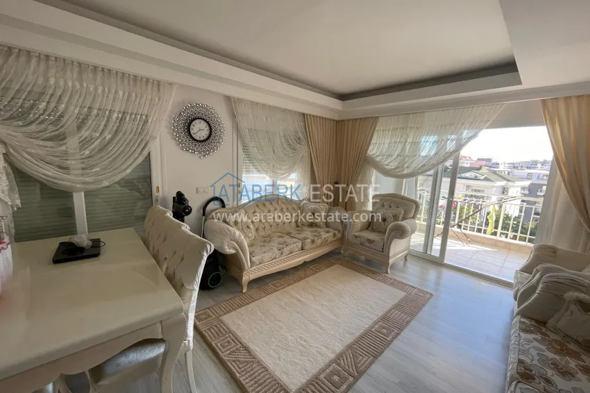 Purchase 3+1 duplex penthouse in Oba, Alanya. Suitable for citizenship and residence permits 1 