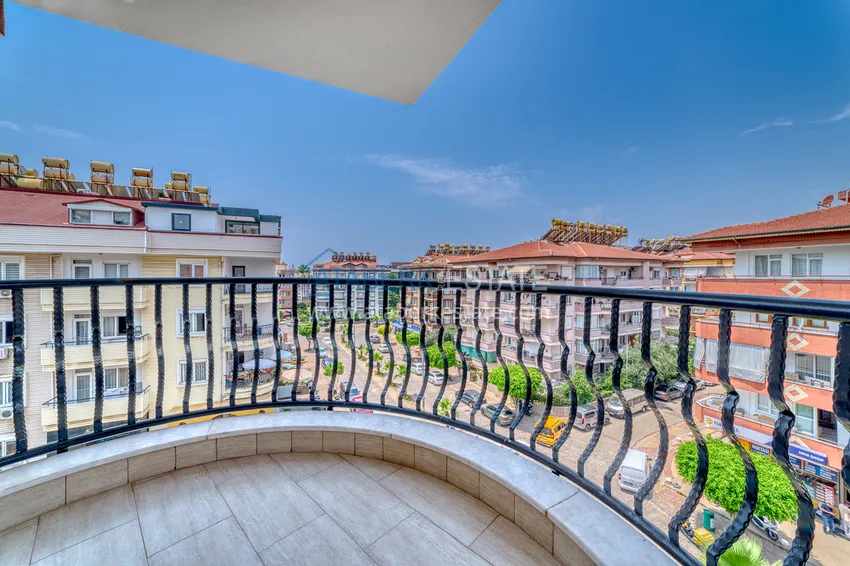 Purchase 4+1 duplex in Alanya, Oba district - with a designer interior, suitable for a residence permit 24 