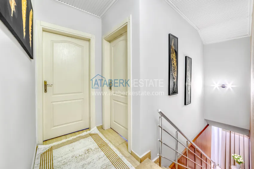 Purchase 4+1 duplex in Alanya, Oba district - with a designer interior, suitable for a residence permit 26 