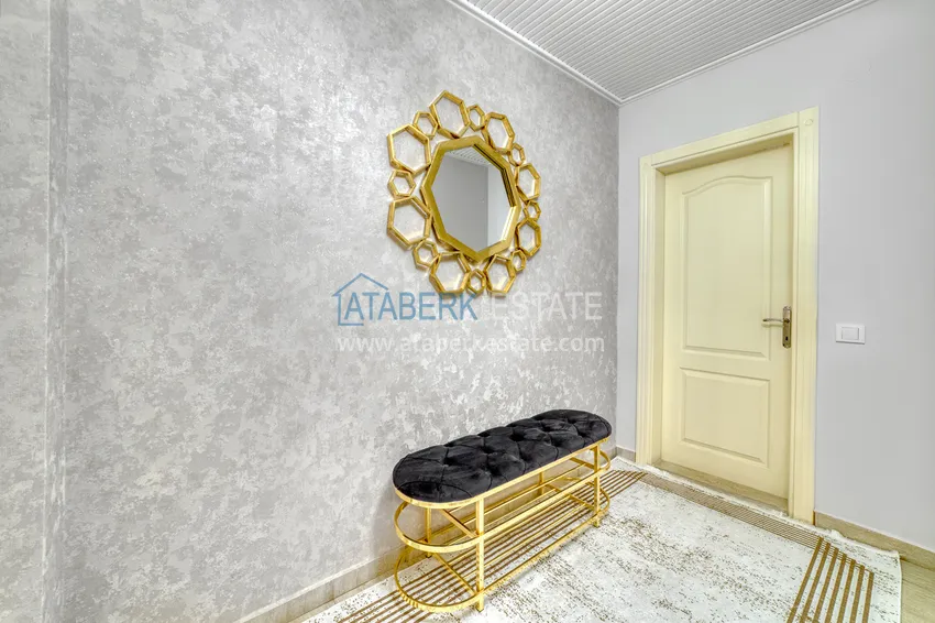 Purchase 4+1 duplex in Alanya, Oba district - with a designer interior, suitable for a residence permit 28 