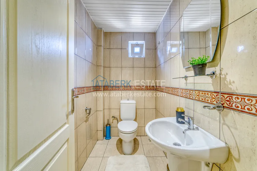 Purchase 4+1 duplex in Alanya, Oba district - with a designer interior, suitable for a residence permit 38 