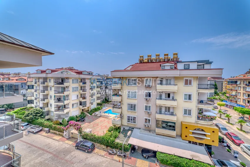 Purchase 4+1 duplex in Alanya, Oba district - with a designer interior, suitable for a residence permit 46 