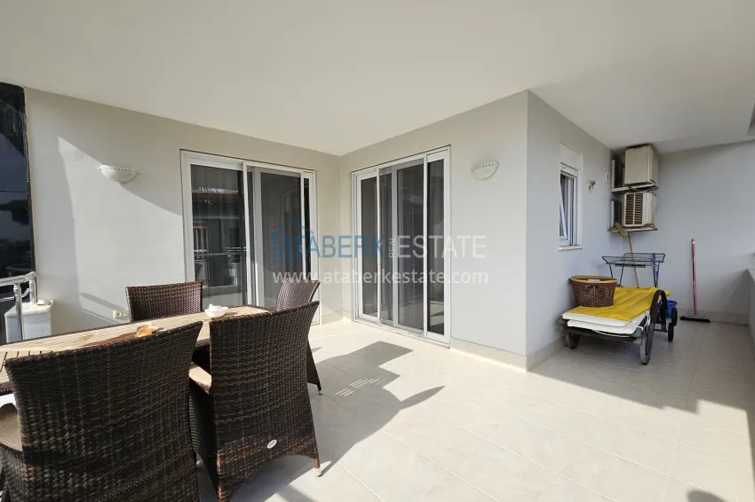 Purchase 2+1 apartment with furniture and sea views in the Kestel area - the first coastal one, suitable for citizenship 9 